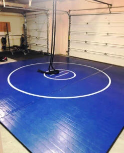 AK Athletic Equipment 17' X 17' X 1 3/8" Roll-Up Wrestling Mat