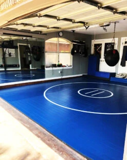 AK Athletic Equipment 16' X 16' X 1 3/8" Roll-Up Wrestling Mat