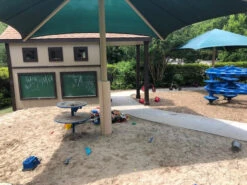 AK Athletic Equipment 4' Tall Pole Pad, 10" Diameter With Closure Flap -Wrestling Mat Shop 19364 4 x6 43fb9a2e 1bcc 4785 8586 b9c192311c23