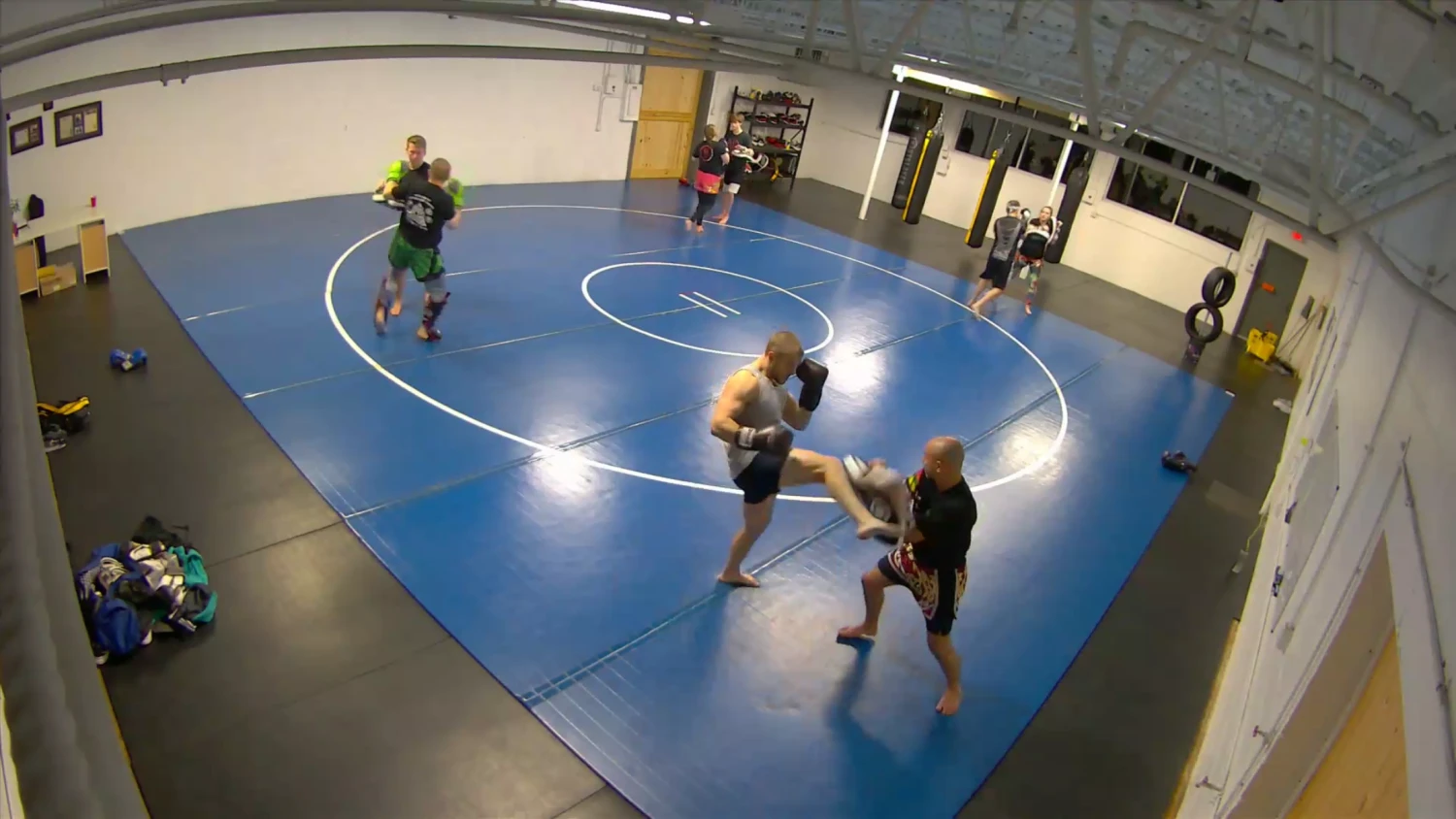 AK Athletic Equipment 38' X 38' X 1 3/8" Roll-Up Wrestling Mat 1 AK Athletic Equipment 38' X 38' X 1 3/8" Roll-Up Wrestling Mat