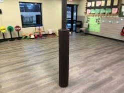 AK Athletic Equipment 4' Tall Pole Pad, 4" Diameter -Wrestling Mat Shop 20903 4 x4 3e413350 1cdd 4156 b179 9bcc2c84fdf2