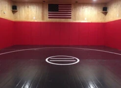 AK Athletic Equipment 18' X 18' X 1 3/8" Roll-Up Wrestling Mat
