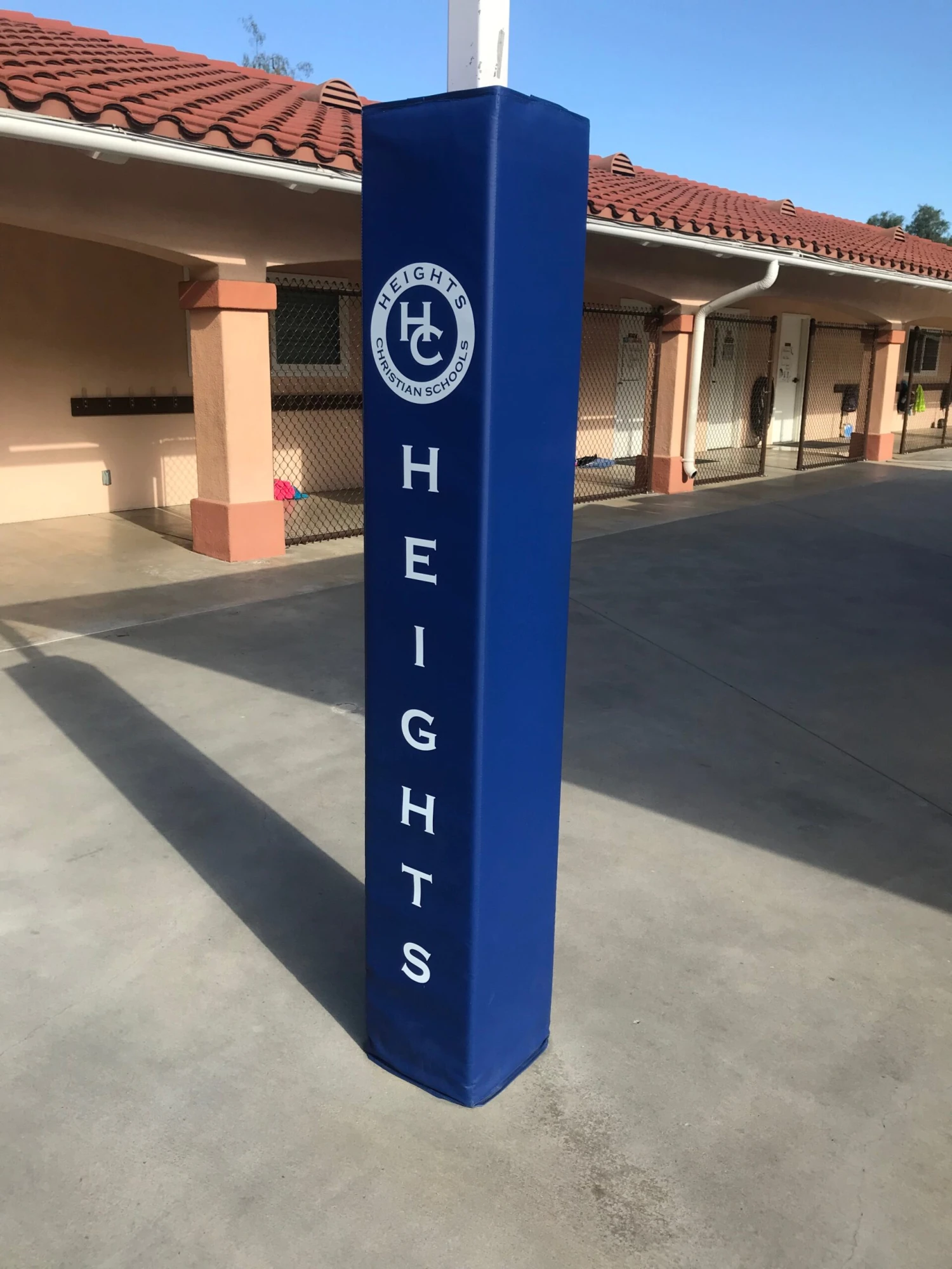 AK Athletic Equipment 6' Tall Four Sided Column Pad, 5" Side Width 3 AK Athletic Equipment 6' Tall Four Sided Column Pad, 5" Side Width - Image 3