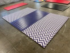 AK Athletic Equipment Clearance Gymnastics Chevron 8' X 12' X 1 3/8" Roll-Up Tumbling Mat