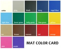 AK Athletic Equipment Fence Top Rail Padding (4 Feet) -Wrestling Mat Shop MAT COLOR CARD 7806fc1b 74f0 46c2 a831 90fa783312a4