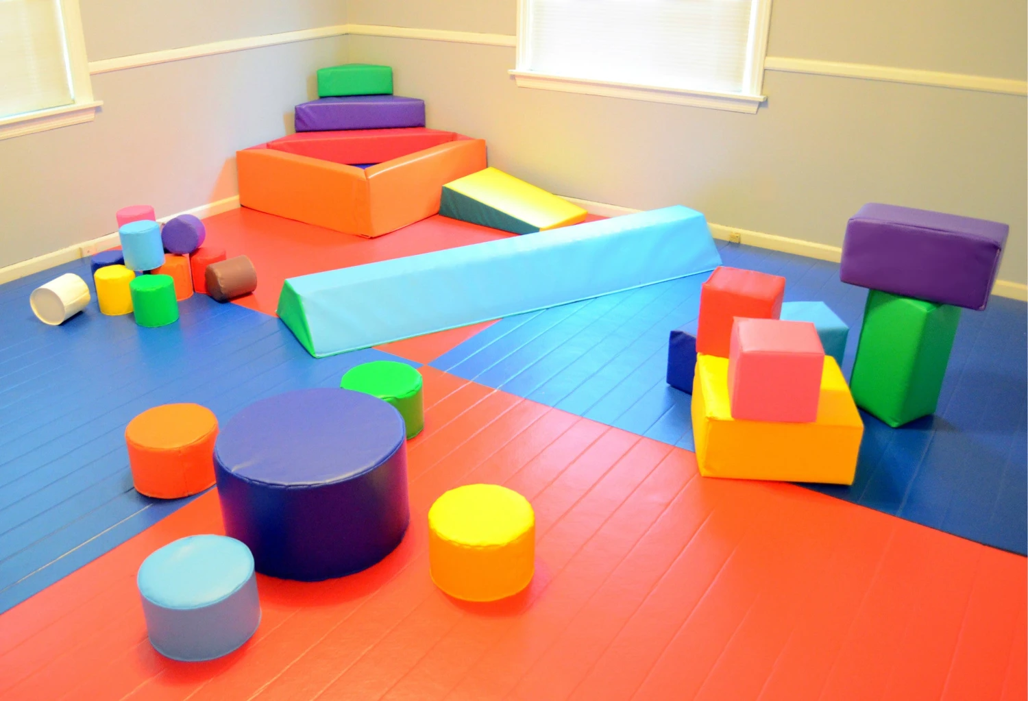 AK Athletic Equipment Roll-Up Playroom Flooring 5' X 5' 1 AK Athletic Equipment Roll-Up Playroom Flooring 5' X 5'