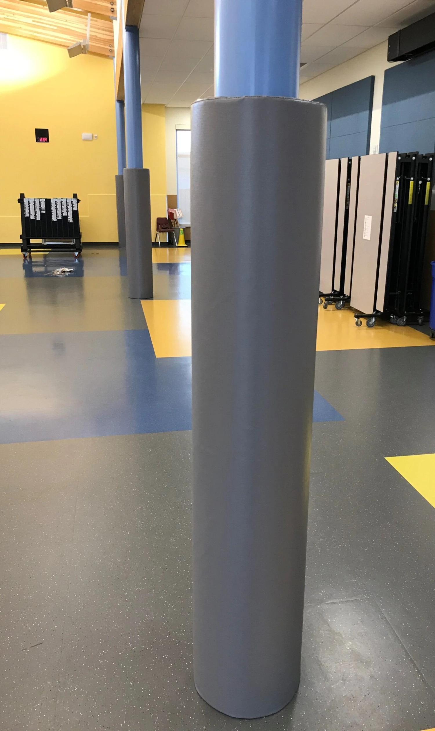 AK Athletic Equipment 6' Tall Pole Pad, 10" Diameter 1 AK Athletic Equipment 6' Tall Pole Pad, 10" Diameter