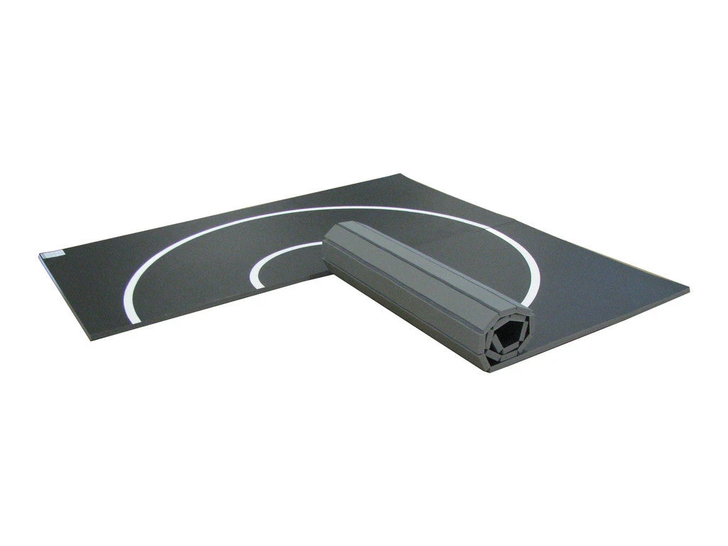 AK Athletic Equipment 10' X 10' X 1 3/8" Roll-Up Wrestling Mat 3 AK Athletic Equipment 10' X 10' X 1 3/8" Roll-Up Wrestling Mat - Image 3