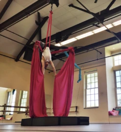 AK Athletic Equipment Aerial Arts Bi-Fold Landing Mat 6' X 6' X 8" -Wrestling Mat Shop Screen Shot 2018 06 05 at 9.29.20 AM