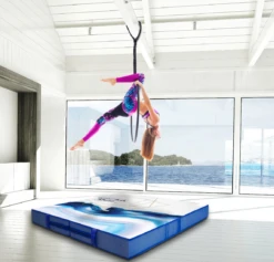 AK Athletic Equipment Aerial Arts Bi-Fold Landing Mat 6' X 6' X 8" -Wrestling Mat Shop Screen Shot 2018 06 20 at 12.43.02 PM