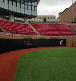 AK Athletic Equipment Professional Quality Baseball Stadium Outfield 3" Thick Outdoor Wood Backed Panels