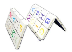 AK Athletic Equipment 4' X 8' X 2" Alphabet Fun Tumbling Mat -Wrestling Mat Shop alphabet mat accordian