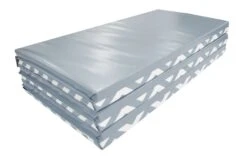 AK Athletic Equipment Chevron Zigzag 4' X 12' X 1 3/8" Advanced Level Folding Gymnastics Mat 8 AK Athletic Equipment Chevron Zigzag 4' X 12' X 1 3/8" Advanced Level Folding Gymnastics Mat -Wrestling Mat Shop gray cheveron 412