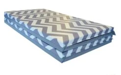 AK Athletic Equipment Holiday Shop Chevron Zigzag 4' X 8' X 1 3/8" Advanced Level Folding Gymnastics Mat -Wrestling Mat Shop gray chevron folded mat ak b2265a25 2cf6 4b90 bcf3 10edb4316784