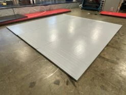 AK Athletic Equipment CLEARANCE 18' X 18' X 1.58" Ultra Shock Roll Up Wrestling Mat GREY
