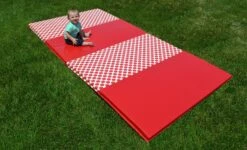 AK Athletic Equipment Build Your Own Polka Dot Mat 4' X 8' -Wrestling Mat Shop jadon and dots 2