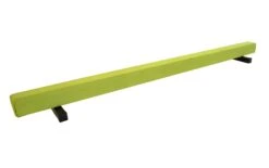 AK Athletic Equipment Mini Competition Suede Balance Beam -Wrestling Mat Shop lime green balance beam