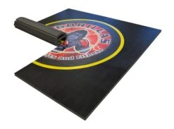 AK Athletic Equipment Your Design Digitally Printed 8' X 8' X 1 3/8" Roll-Up Wrestling Mat