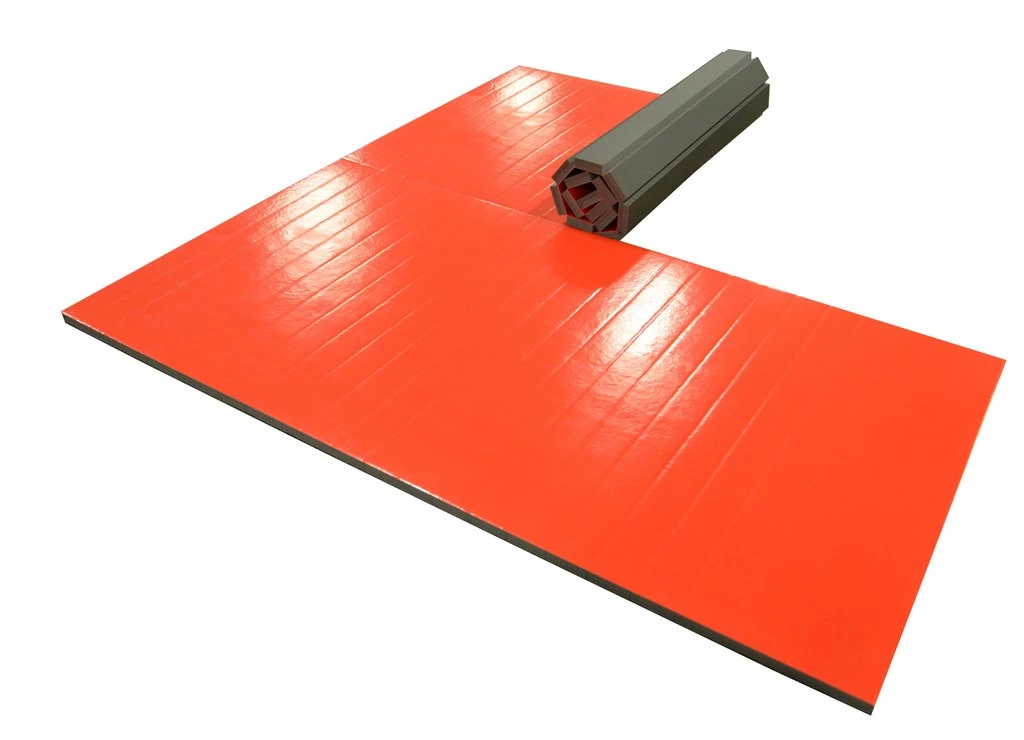 AK Athletic Equipment 10' X 10' X 1 3/8" Roll-Up Wrestling Mat 9 AK Athletic Equipment 10' X 10' X 1 3/8" Roll-Up Wrestling Mat - Image 9