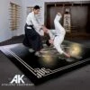 AK Athletic Equipment Samurai Digitally Printed 8' X 8' X 1 3/8" Roll-Up MMA Grappling Mat