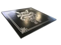 AK Athletic Equipment Samurai Digitally Printed 8' X 8' X 1 3/8" Roll-Up MMA Grappling Mat -Wrestling Mat Shop samurai mat flat