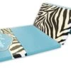 AK Athletic Equipment Zebra Print Monogram 4' X 8' Folding Gymnastics Mat